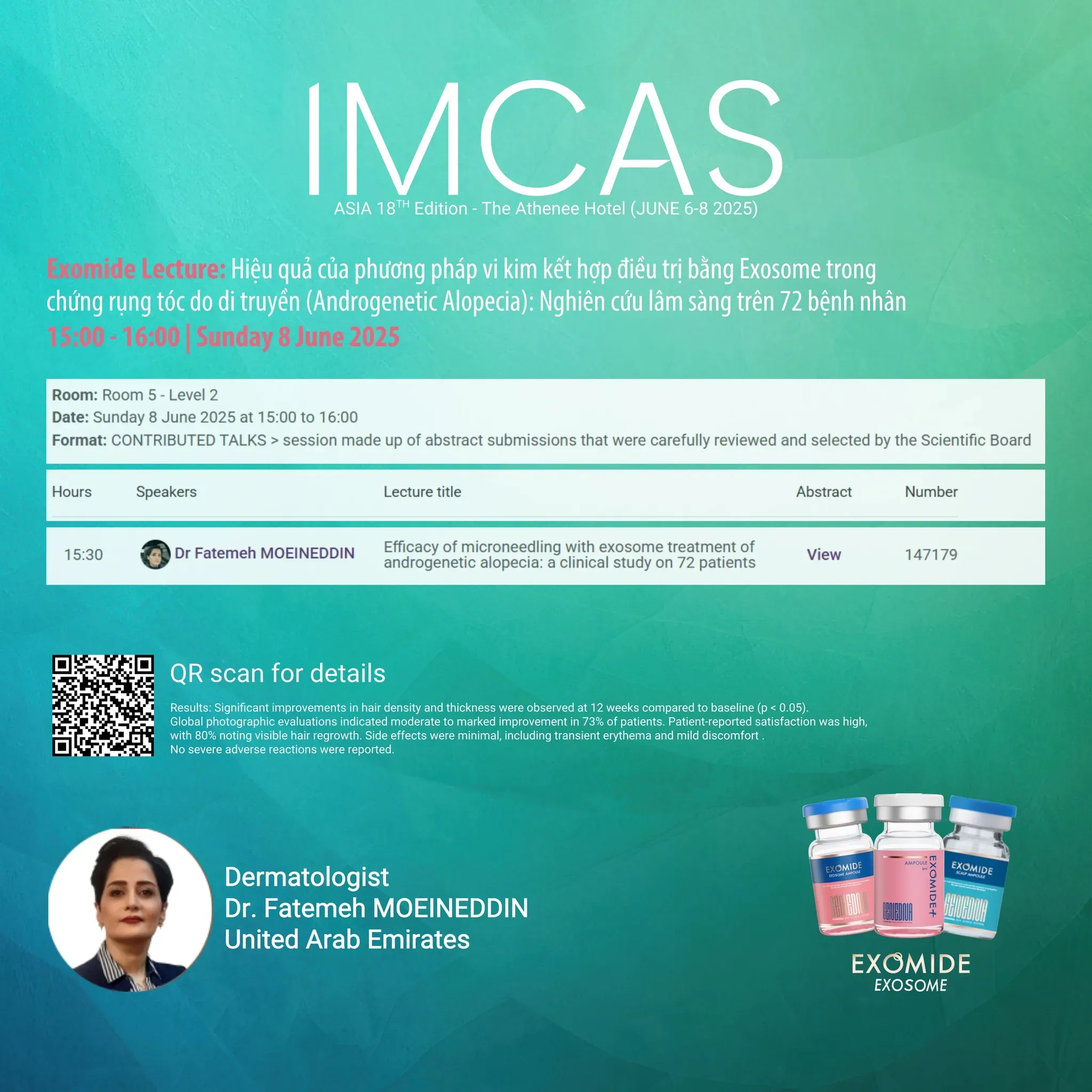 Exomide at IMCAS Asia 2025: Global Insights into Exosome & Stem Cell Innovation in Aesthetic Medicine image 2
